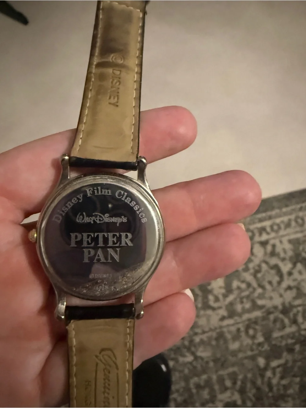 Vintage Disney Peter Pan Tinker Bell Film Classics Watch 1990s Needs Battery